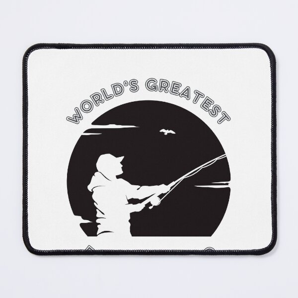 Item preview, "World's Greatest Fisherman Dad" Simple Design T-Shirt designed and sold by AI-volution.