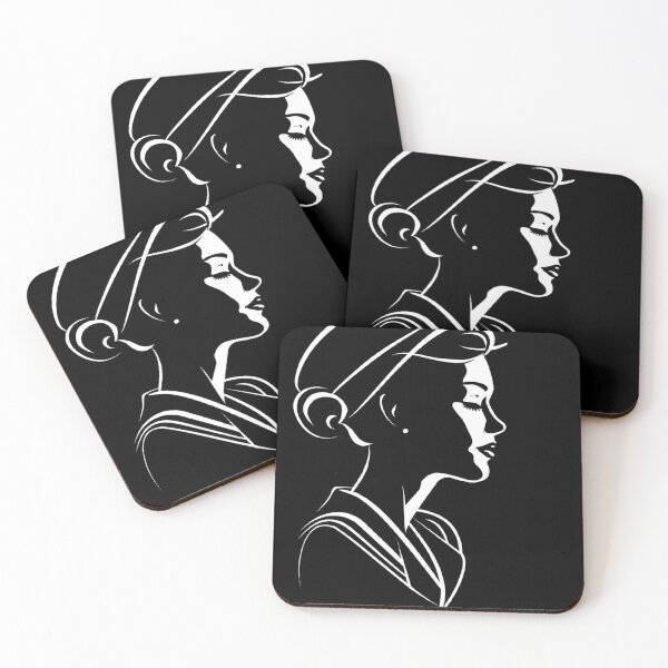 Item preview, Scandinavian Stewardess Silhouette designed and sold by BasedCanvas.