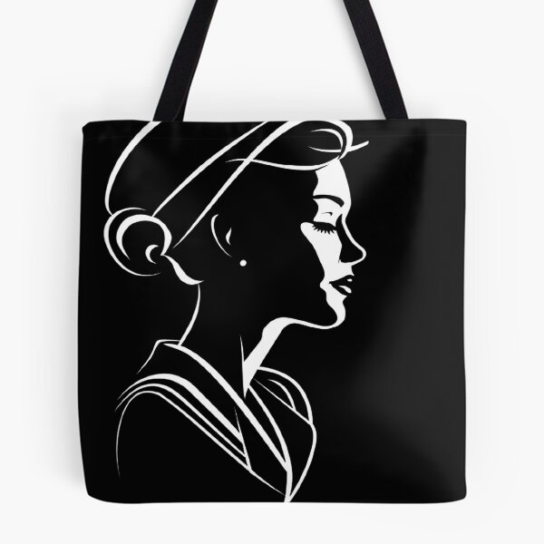 Item preview, Scandinavian Stewardess Silhouette designed and sold by BasedCanvas.
