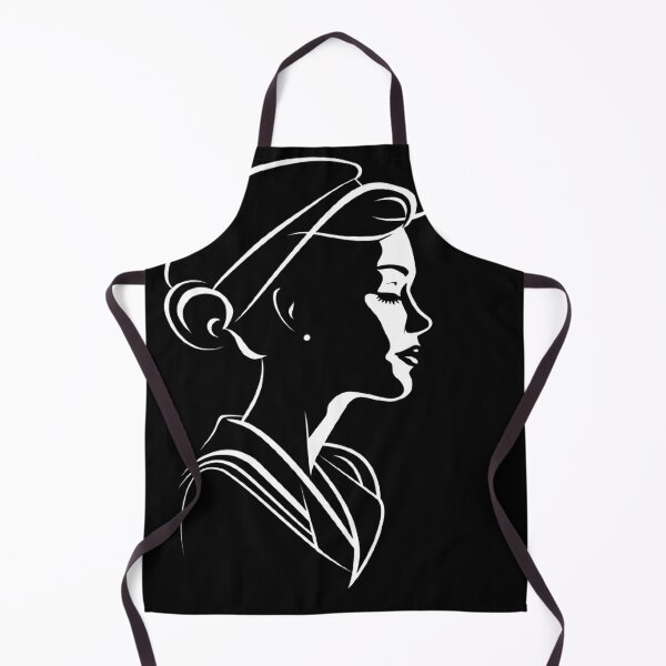 Item preview, Scandinavian Stewardess Silhouette designed and sold by BasedCanvas.