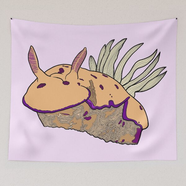 Item preview, Dorid Nudibranch with fill based off its natural coloration designed and sold by ArtbyDLP.