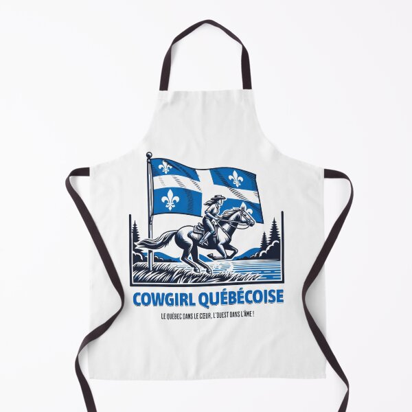 Item preview, Cowgirl Québécoise: Le Québec dans le coeur, l'Ouest dans l'âme designed and sold by Pawsitive Pixel Studio.