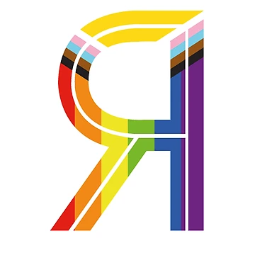 Artwork thumbnail, Updated Pride Version, Reader R Logo by The Chicago Reader