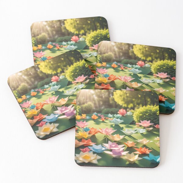 Item preview, Origami Art - Blooms of Bliss: A Summer Sojourn in the English Country Garden designed and sold by ArtfulFolds.