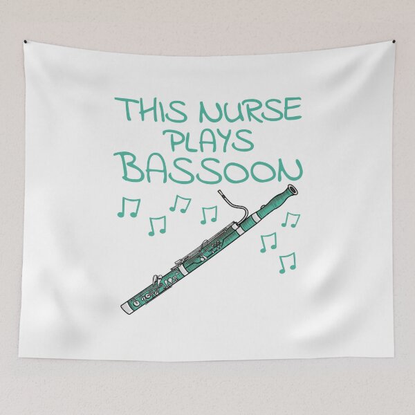Item preview, This Nurse Plays Bassoon, Bassoonist Woodwind Musician designed and sold by doodlerob.