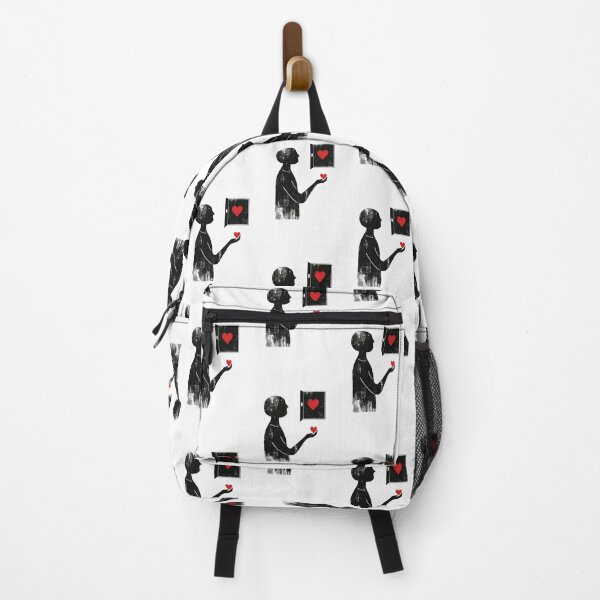 Item preview, Red Heart in Hand - Minimalist Illustration designed and sold by Piotrek0001.
