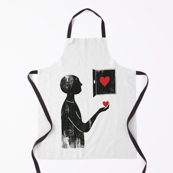 Item preview, Red Heart in Hand - Minimalist Illustration designed and sold by Piotrek0001.