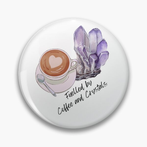 Item preview, Fuelled by Coffee and Crystals designed and sold by WildWoodlandWitch.
