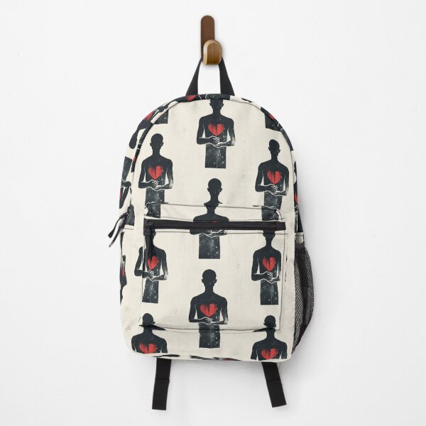 Item preview, Red Heart in Hand - Minimalist Illustration designed and sold by Piotrek0001.