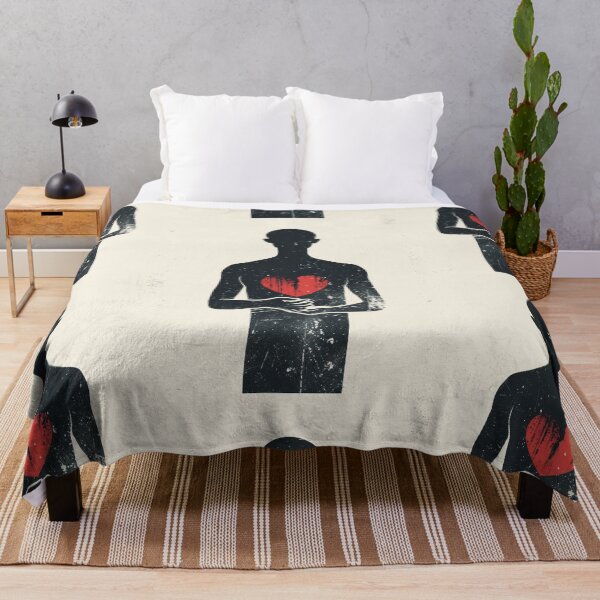 Item preview, Red Heart in Hand - Minimalist Illustration designed and sold by Piotrek0001.