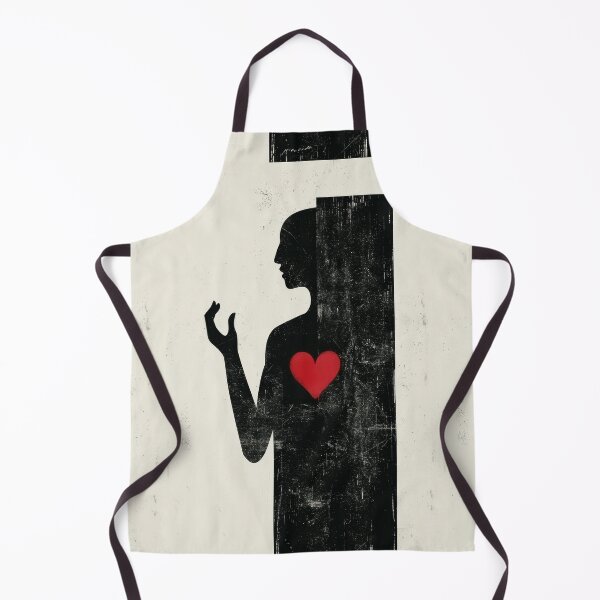 Item preview, Red Heart in Hand - Minimalist Illustration designed and sold by Piotrek0001.