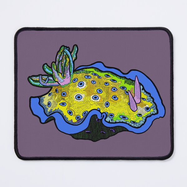 Item preview, Kunie's Chromodoris Sea Slug with Fill Based on Natural Coloration designed and sold by ArtbyDLP.