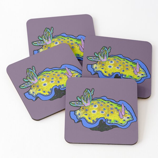 Item preview, Kunie's Chromodoris Sea Slug with Fill Based on Natural Coloration designed and sold by ArtbyDLP.