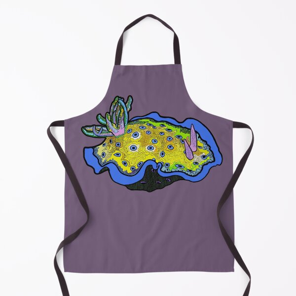 Item preview, Kunie's Chromodoris Sea Slug with Fill Based on Natural Coloration designed and sold by ArtbyDLP.