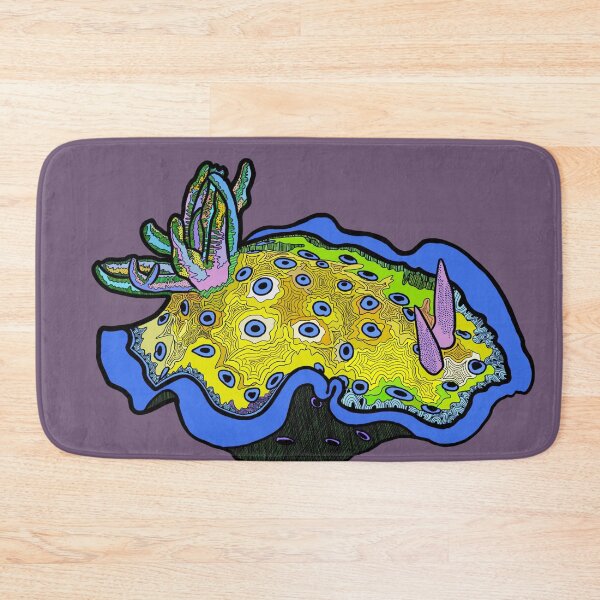 Item preview, Kunie's Chromodoris Sea Slug with Fill Based on Natural Coloration designed and sold by ArtbyDLP.
