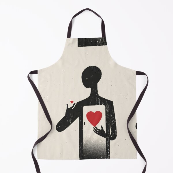 Item preview, Red Heart in Hand - Minimalist Illustration designed and sold by Piotrek0001.