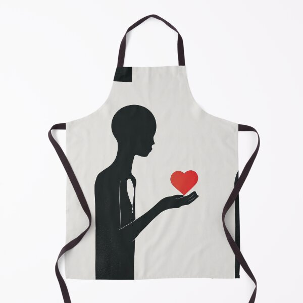 Item preview, Red Heart in Hand - Minimalist Illustration designed and sold by Piotrek0001.