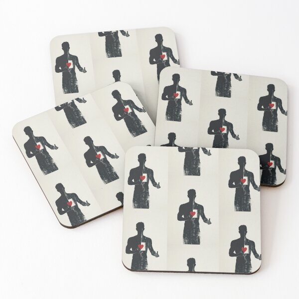 Item preview, Red Heart in Hand - Minimalist Illustration designed and sold by Piotrek0001.