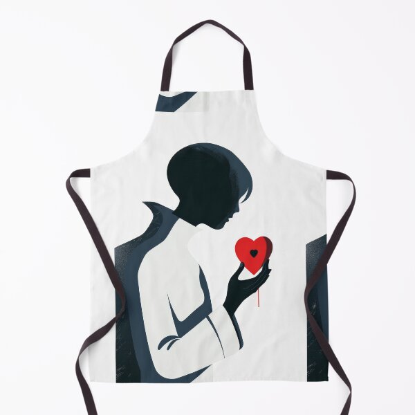 Item preview, Red Heart in Hand - Minimalist Illustration designed and sold by Piotrek0001.