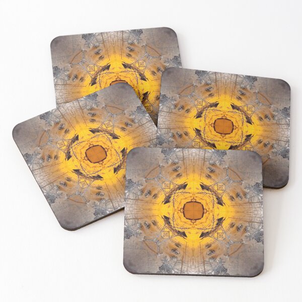 Item preview, YELLOW MANDALA designed and sold by MargoGallery.
