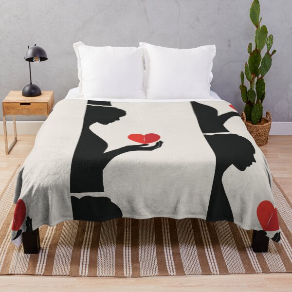 Item preview, Red Heart in Hand - Minimalist Illustration designed and sold by Piotrek0001.