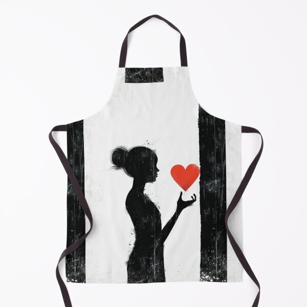 Item preview, Red Heart in Hand - Minimalist Illustration designed and sold by Piotrek0001.