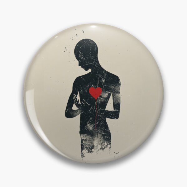 Item preview, Copy of Red Heart in Hand - Minimalist Illustration designed and sold by Piotrek0001.