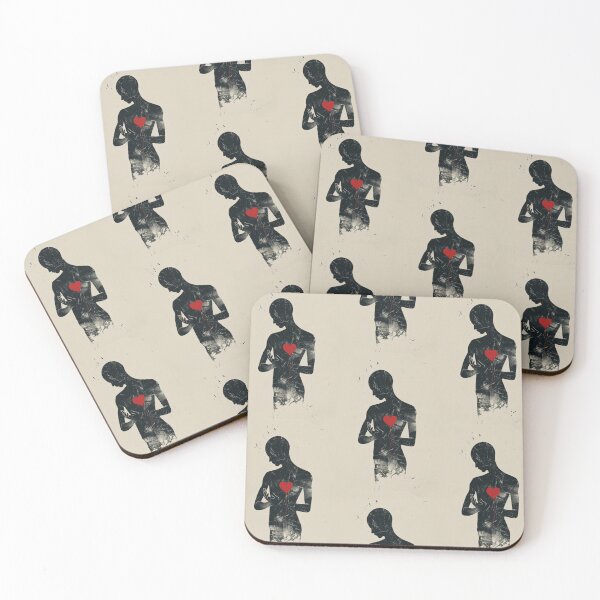 Item preview, Copy of Red Heart in Hand - Minimalist Illustration designed and sold by Piotrek0001.