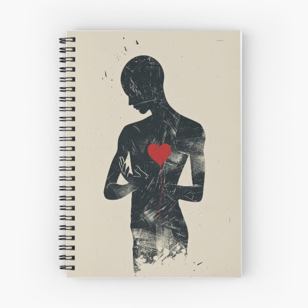 Item preview, Copy of Red Heart in Hand - Minimalist Illustration designed and sold by Piotrek0001.