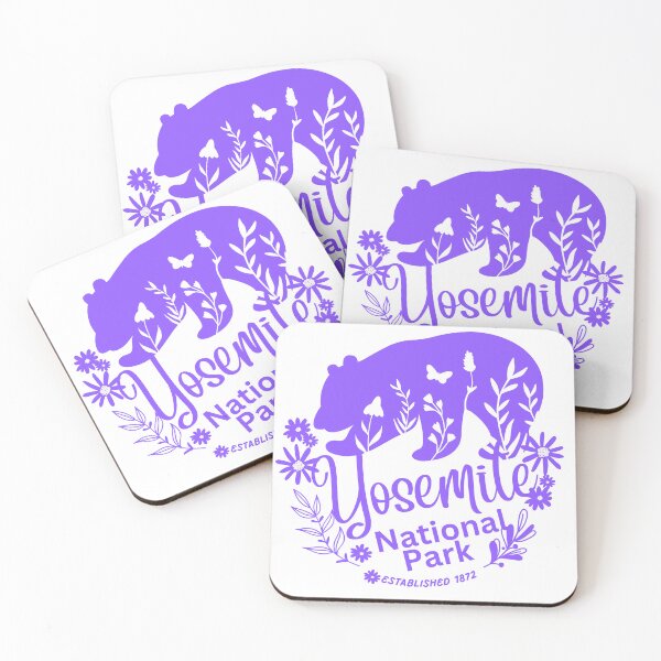 Item preview, Yosemite National Park Bear Flower T-shirt designed and sold by ThinkNature!.