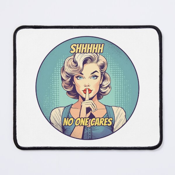 Item preview, Pin-up Girl 8 SHHH NO ONE CARES designed and sold by paolaalchapar.