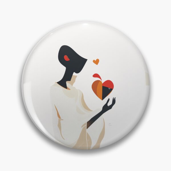 Item preview, Red Heart in Hand - Minimalist Illustration designed and sold by Piotrek0001.