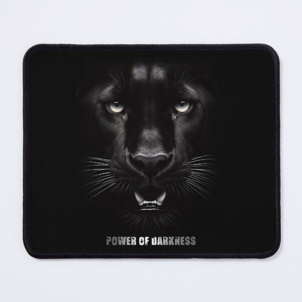 Item preview, POWER OF DARKNESS, Power hidden in the shadows, BLACK PANTHER designed and sold by CrisMor-Art.