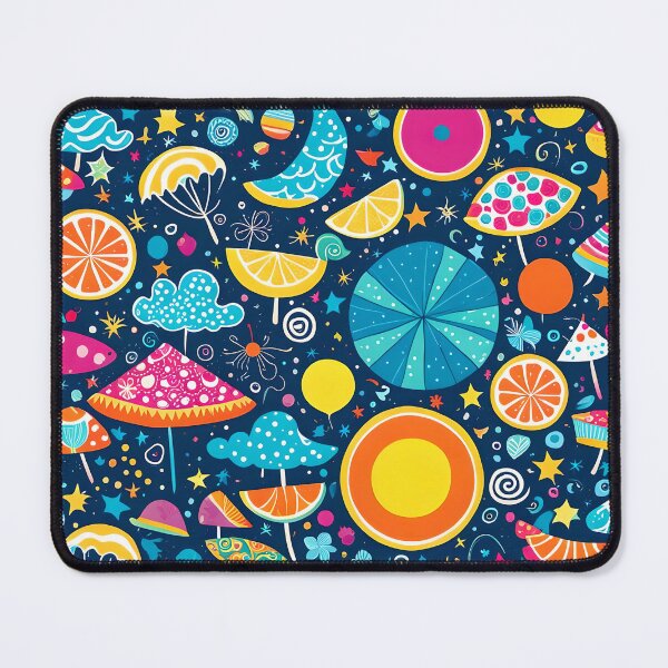 Item preview, Colourful patterns and shaped illustration designed and sold by simaso.