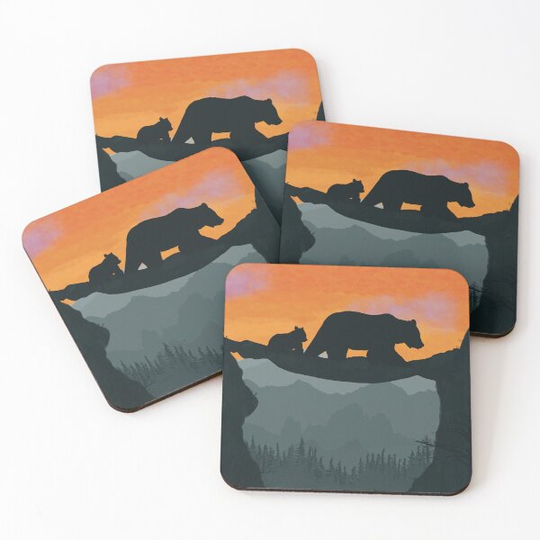 Item preview, Bears sunset designed and sold by SaintsPlace.