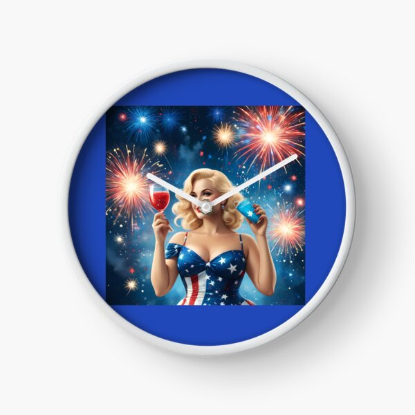 Item preview, Bombshell celebrating the 4th of July.  designed and sold by Time4Art.