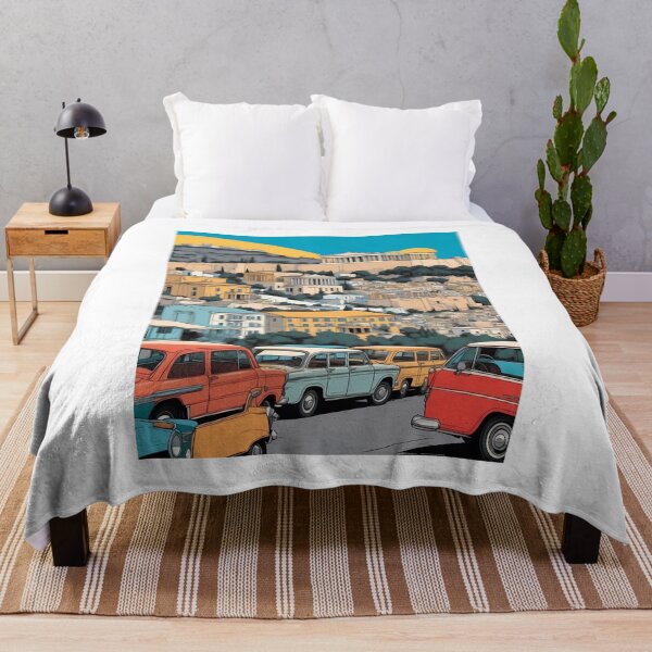 Item preview, Athens, Greece, Pop Art style design designed and sold by CreativeSparkzz.