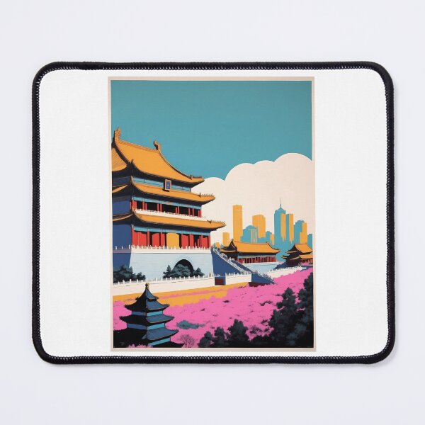 Item preview, Beijing, China, design in pop art style designed and sold by CreativeSparkzz.