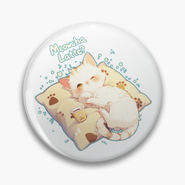 Item preview, Meowcha Latte designed and sold by DabrowskiDesign.