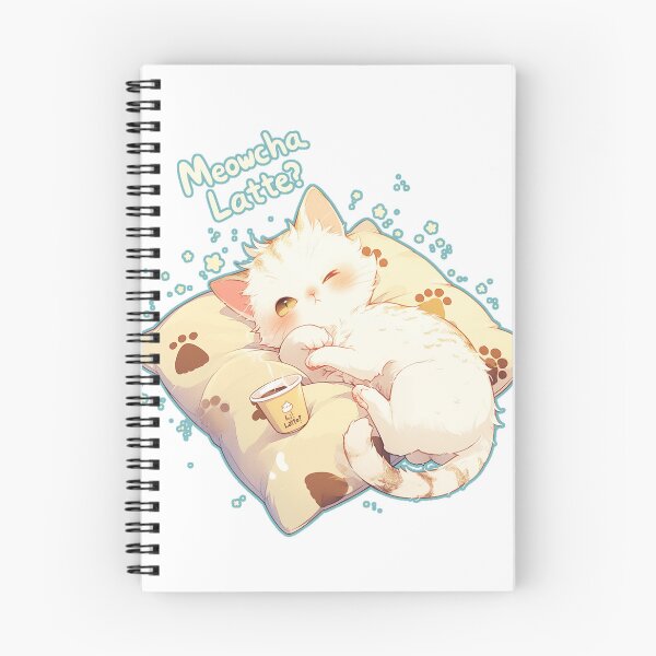 Item preview, Meowcha Latte designed and sold by DabrowskiDesign.