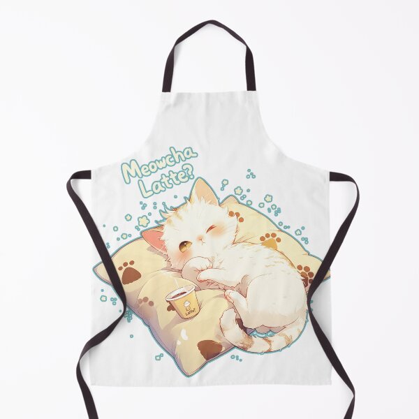 Item preview, Meowcha Latte designed and sold by DabrowskiDesign.