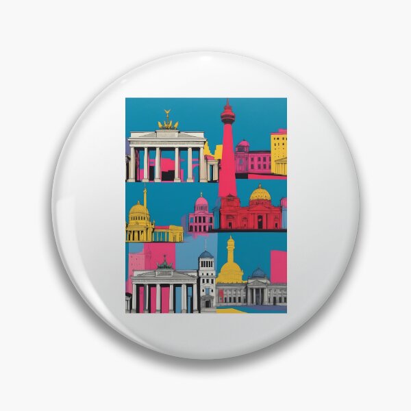 Item preview, Berlin, Germany, design in pop art style designed and sold by CreativeSparkzz.