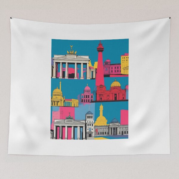 Item preview, Berlin, Germany, design in pop art style designed and sold by CreativeSparkzz.