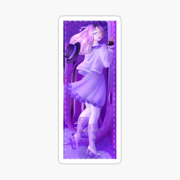 Lavendula (With Background) - #BriarthorneUni: The Living Doll Sticker