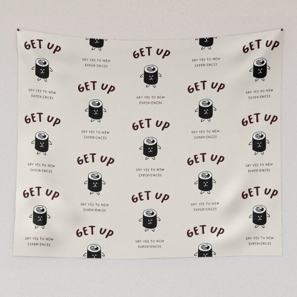 Item preview, Get Up | Cute Character Illustrations | Simple & Sweet Designs designed and sold by RM-Journey.