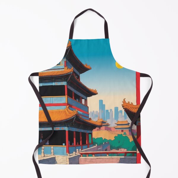 Item preview, Beijing, China, design in pop art style designed and sold by CreativeSparkzz.