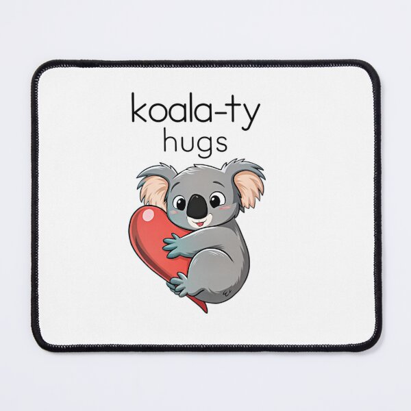 Item preview, Koala hugging a heart  designed and sold by BlissfulBlossom.