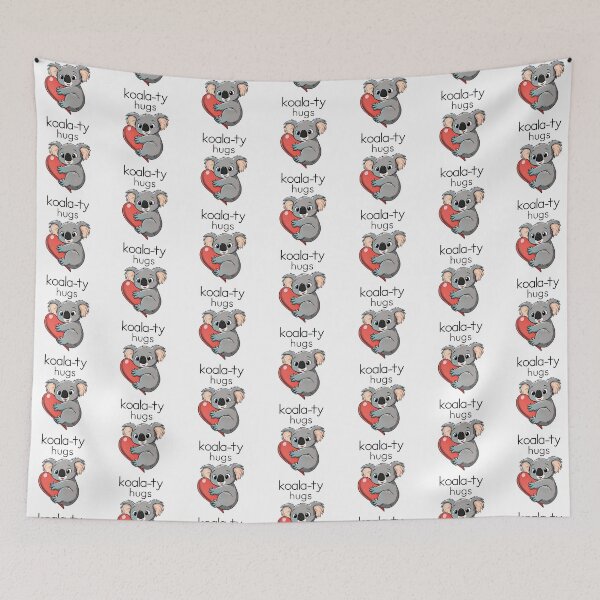 Item preview, Koala hugging a heart  designed and sold by BlissfulBlossom.