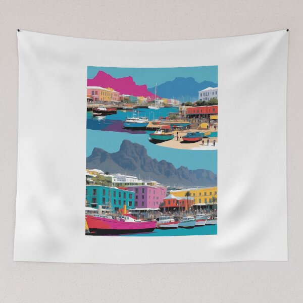 Artikelvorschau, Kapstadt, Südafrika, Design im Pop Art Stil entworfen und verkauft von CreativeSparkzz.