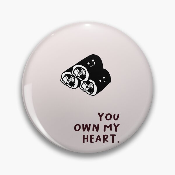 Item preview, You own my heart | Cute Character Illustrations | Simple & Sweet Designs designed and sold by RM-Journey.